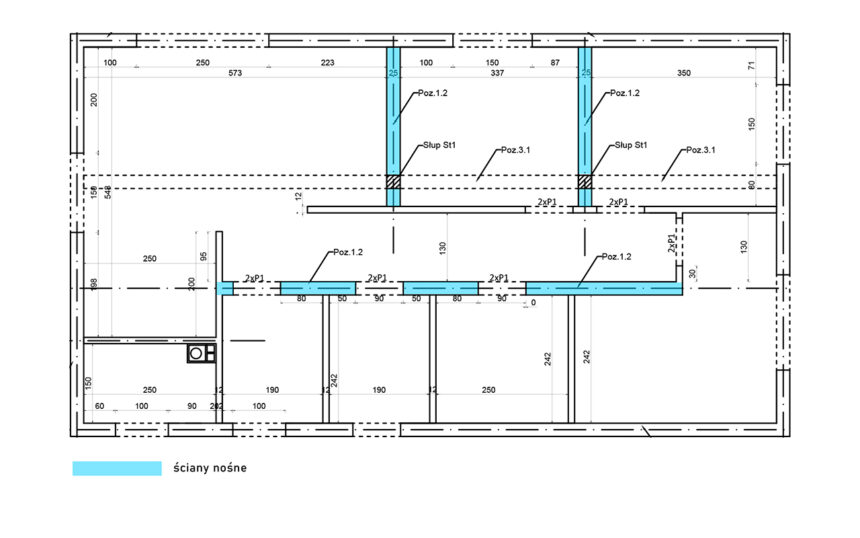 Projekt Domu Parterowego Do 100m2. Projekt Tani W Budowie.